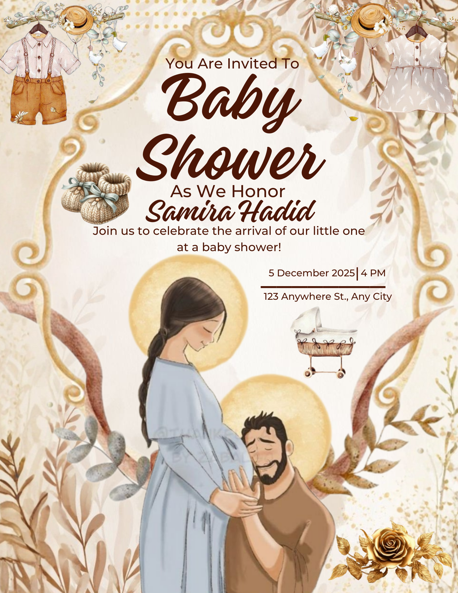 Premium Baby Shower Invitation Template